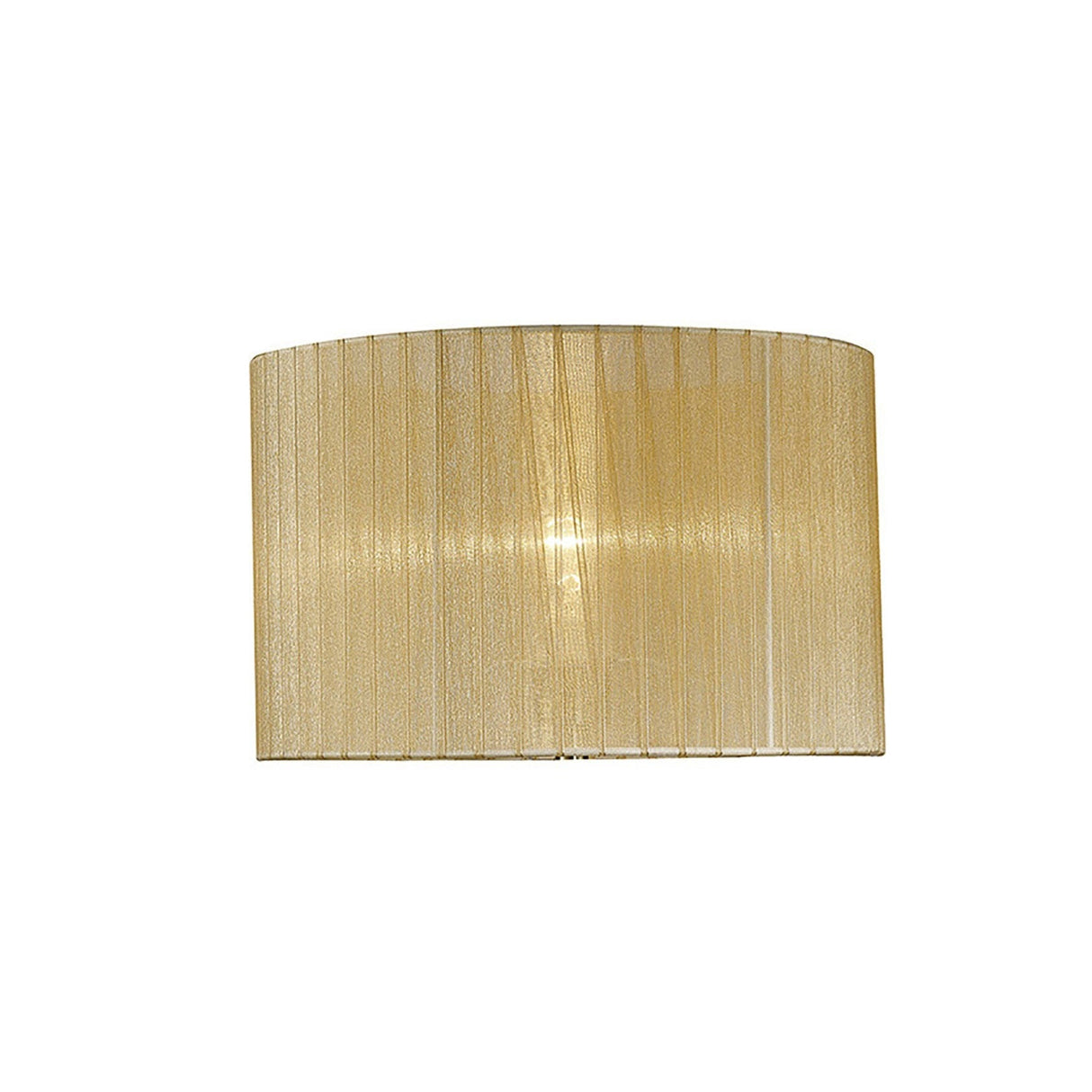 Florence Round Table Lamp Lampshade - Soft Bronze, 36 x 23cm