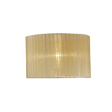 Florence Round Table Lamp Lampshade - Soft Bronze, 36 x 23cm