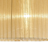 Florence Round Floor Lamp Lampshade - Soft Bronze, 38 x 26cm