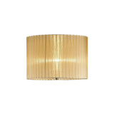 Florence Round Floor Lamp Lampshade - Soft Bronze, 38 x 26cm