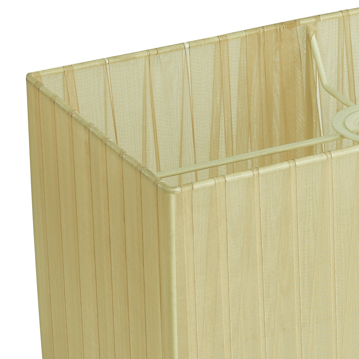 Florence Rectangle Table Lamp Lampshade - Soft Bronze, 38 x 19 x 23cm