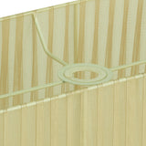 Florence Rectangle Floor Lamp Lampshade - Soft Bronze, 40 x 21 x 26cm