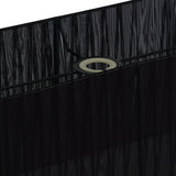 Florence Rectangle Table Lamp Lampshade - Black, 38 x 19 x 23cm