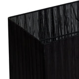 Florence Rectangle Floor Lamp Lampshade - Black, 40 x 21 x 26cm