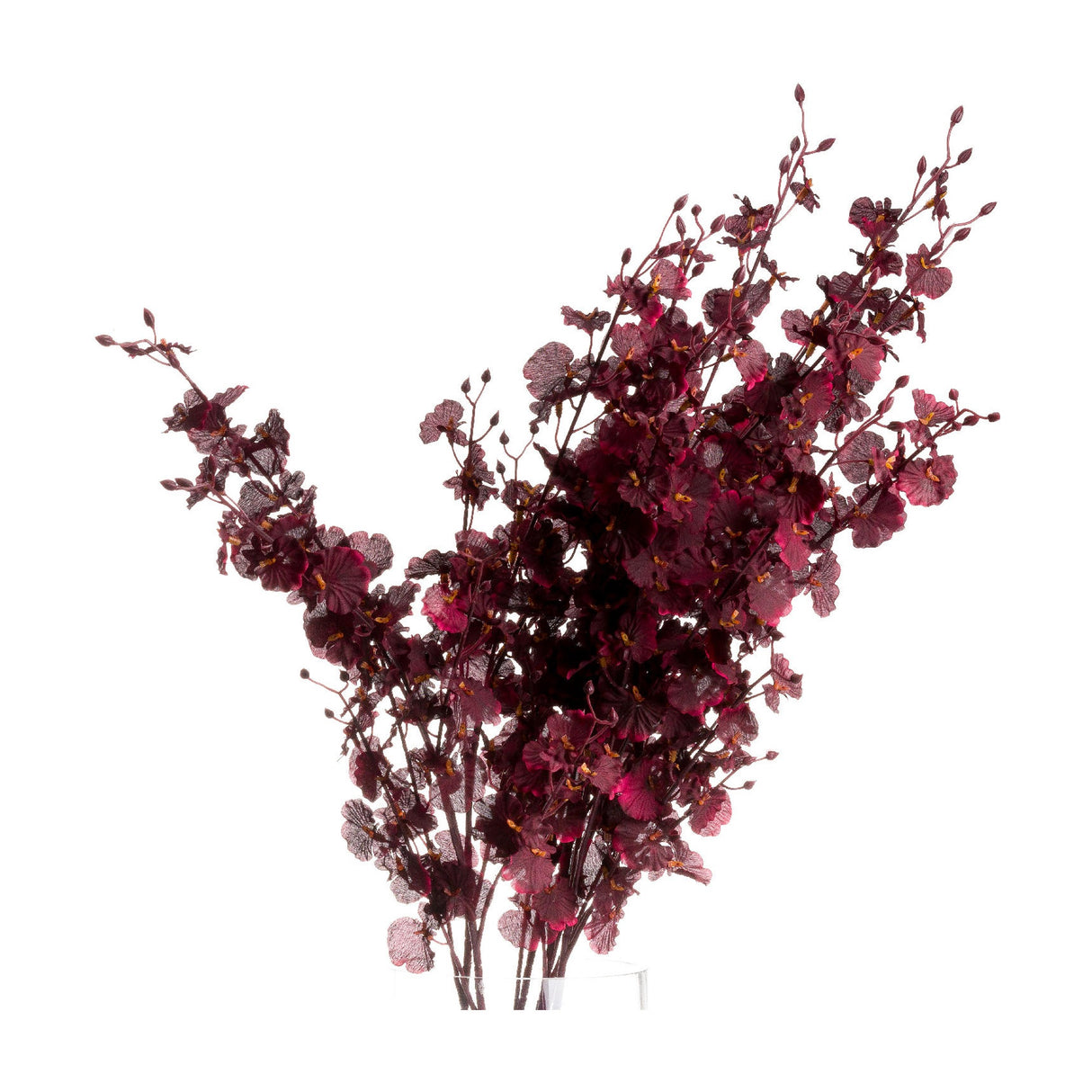 Deep Burgundy Orchid Spray