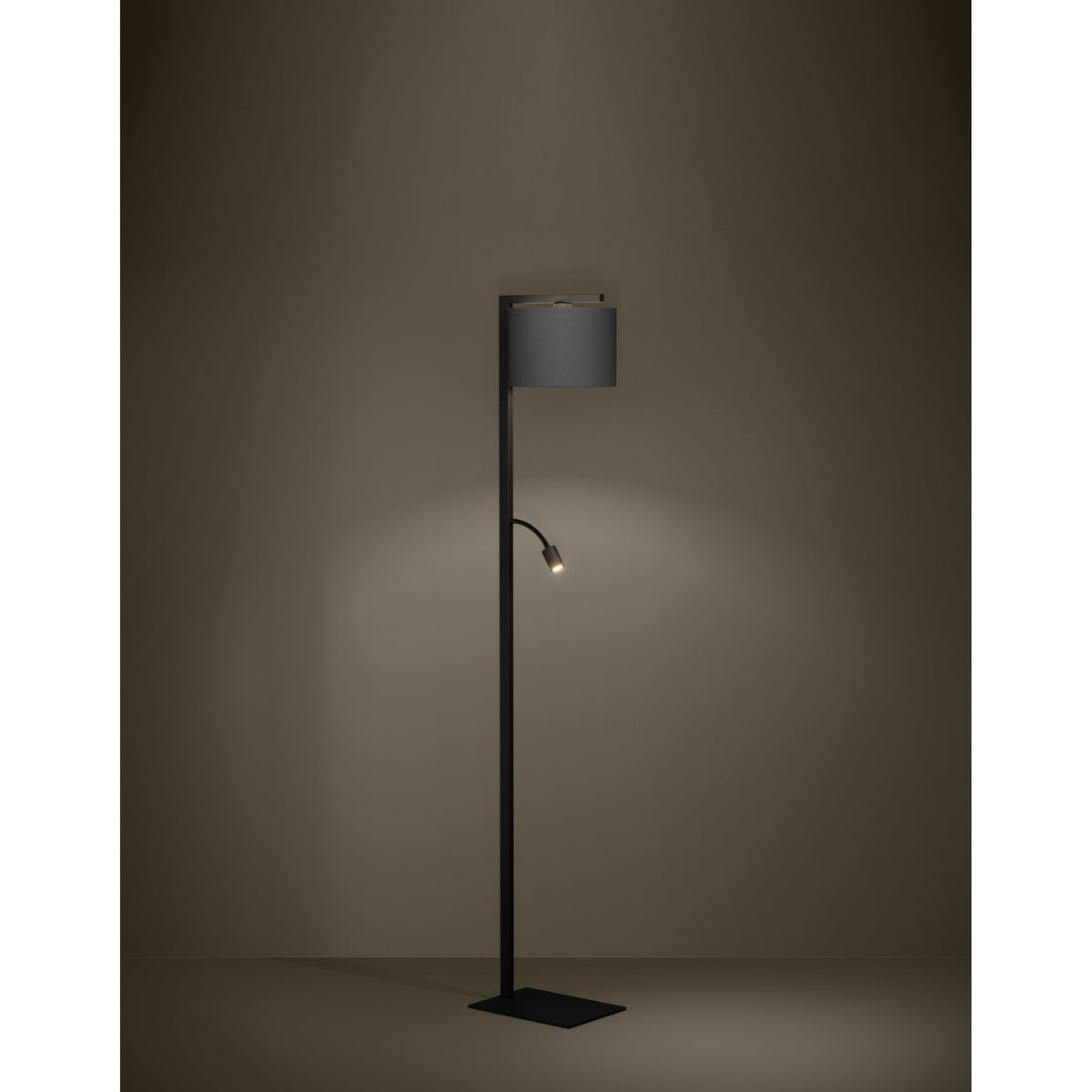 Foligno LED Floor Lamp - Black