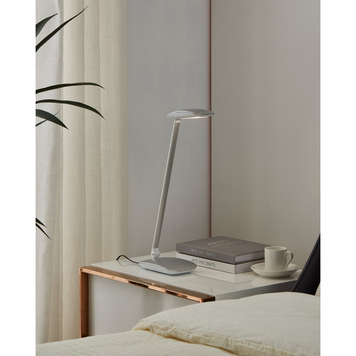 Formanne LED Touch Table Lamp - Silver