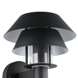 Fornena Outdoor Wall Light - Black & White
