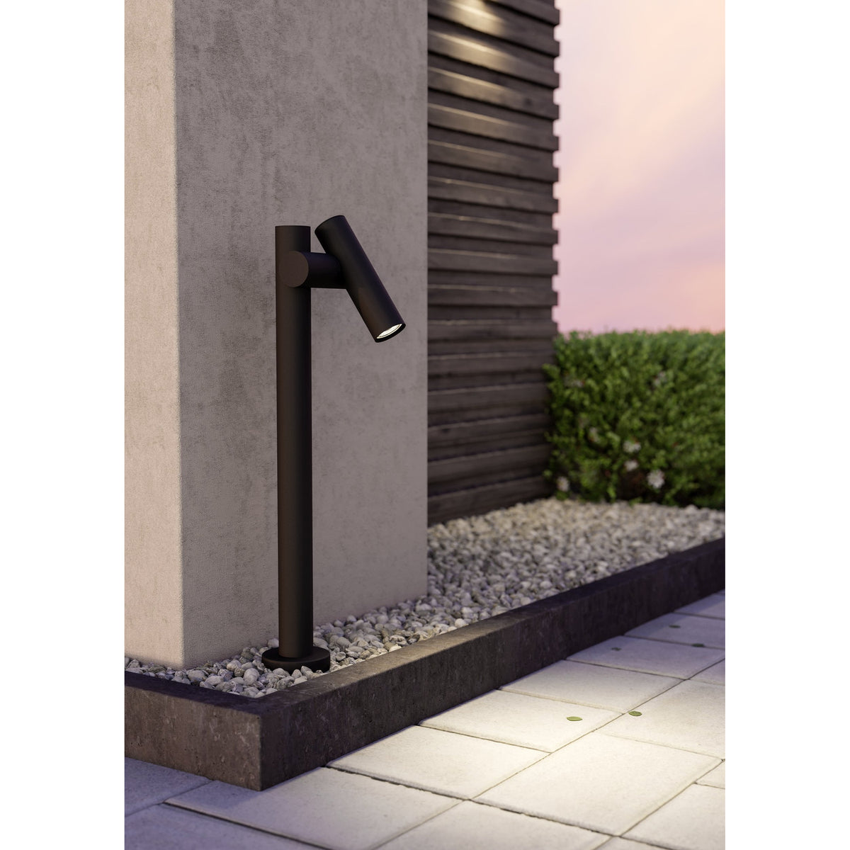 Fossignano LED Bollard Light - Black