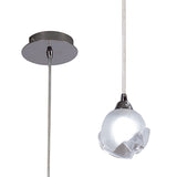 Fragma 10cm 1 Light Pendant Light - Polished Chrome