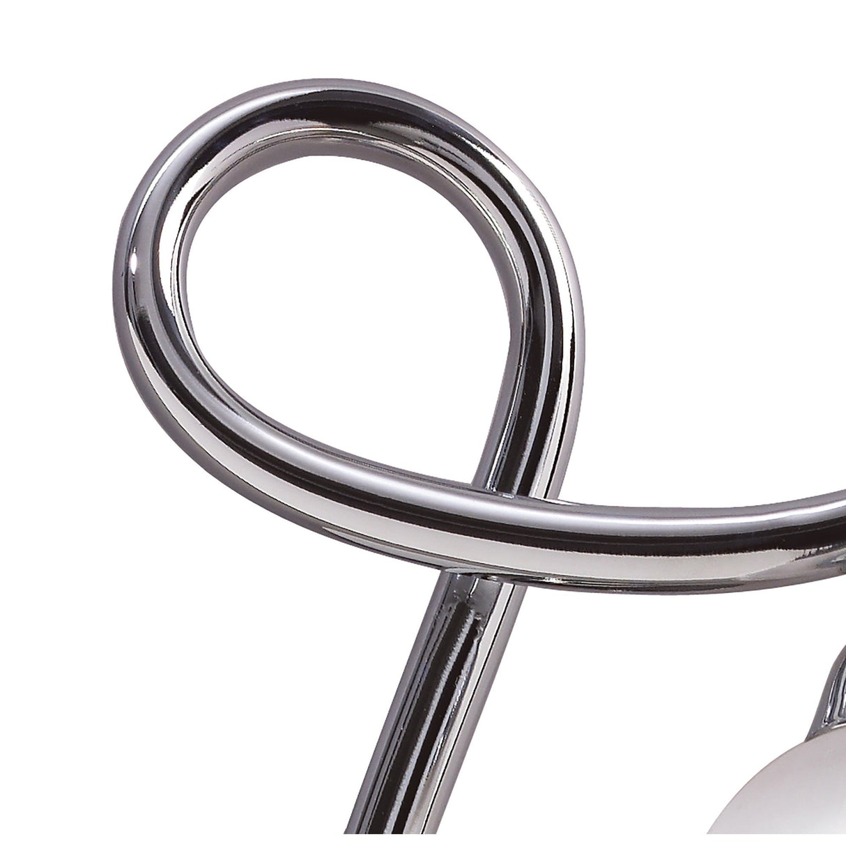 Fragma Right 1 Light Wall Light With Switch - Polished Chrome