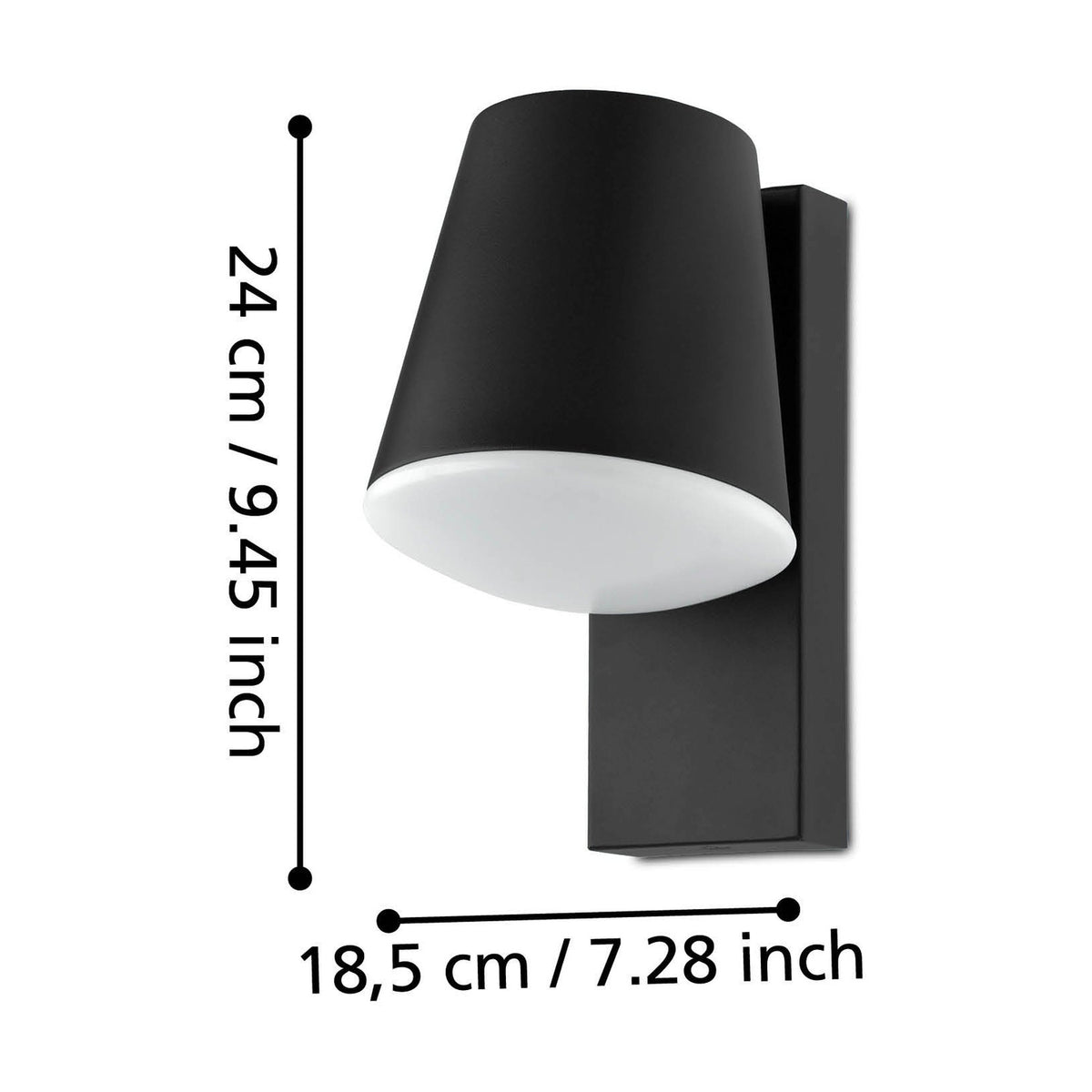 Fralbena Outdoor Wall Light - Anthracite