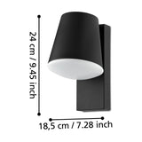 Fralbena Outdoor Wall Light - Anthracite