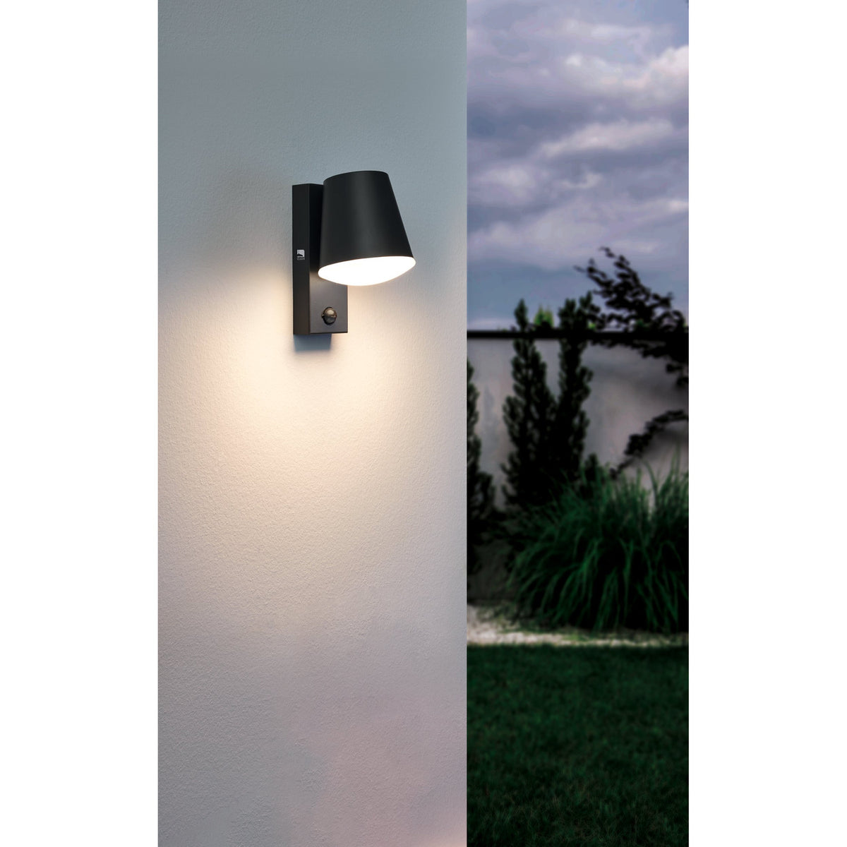 Fralbena Outdoor Wall Light with Motion Sensor - Anthracite