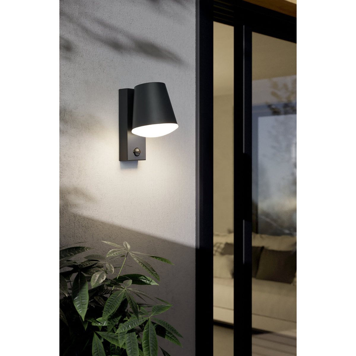 Fralbena Outdoor Wall Light with Motion Sensor - Anthracite