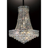 Frances 55cm 14 Light Crystal Chandelier - Polished Chrome