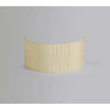 Freida Organza Wall Light Lampshade - Cream, 35 x 16cm