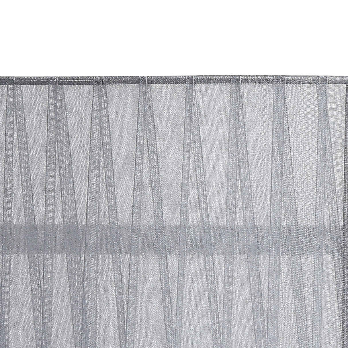 Freida Organza Wall Light Lampshade - Grey, 35 x 16cm