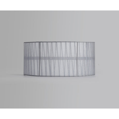 Freida Organza Wall Light Lampshade - Grey, 35 x 16cm