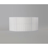 Freida Organza Wall Light Lampshade - White, 35 x 16cm