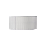 Freida Organza Wall Light Lampshade - White, 35 x 16cm