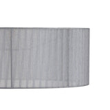 Freida Organza Pendant/Ceiling Light Lampshade - Grey, 50 x 18cm