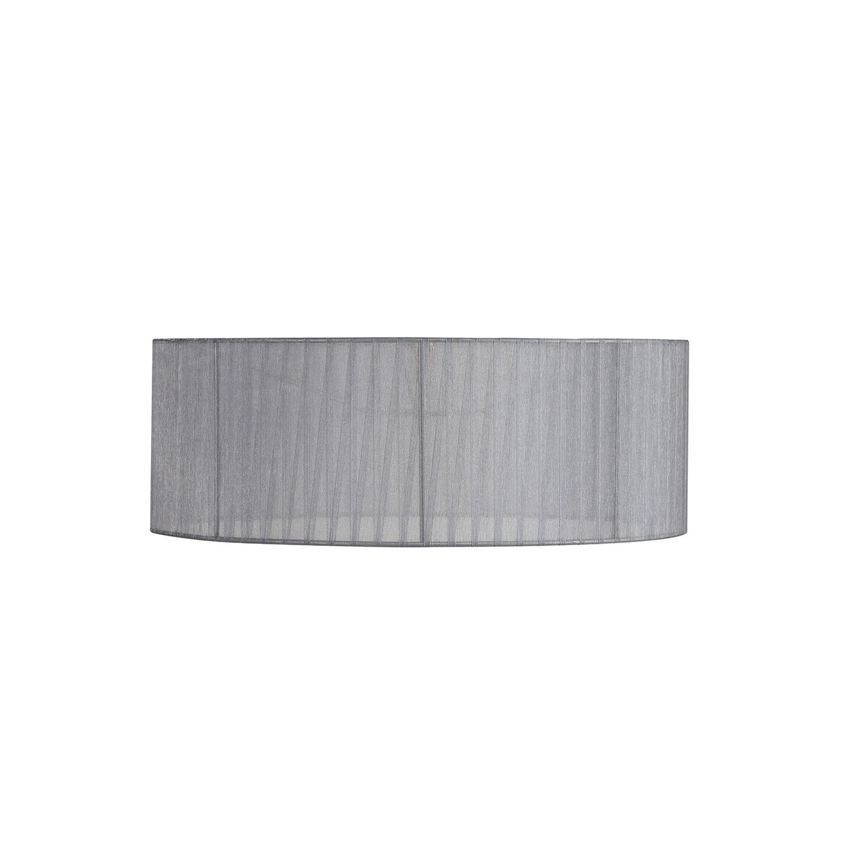 Freida Organza Pendant/Ceiling Light Lampshade - Grey, 50 x 18cm