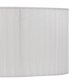 Freida Organza Pendant/Ceiling Light Lampshade - White, 50 x 18cm