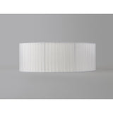 Freida Organza Pendant/Ceiling Light Lampshade - White, 50 x 18cm