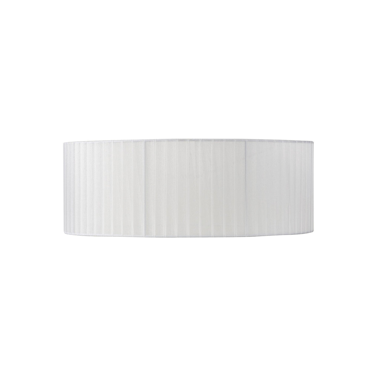 Freida Organza Pendant/Ceiling Light Lampshade - White, 50 x 18cm