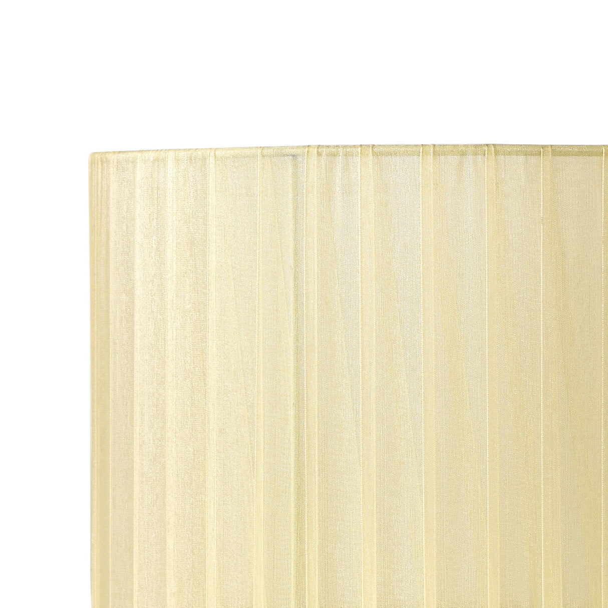 Freida Organza Table Lamp Lampshade - Cream, 30 x 19cm