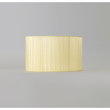 Freida Organza Table Lamp Lampshade - Cream, 30 x 19cm