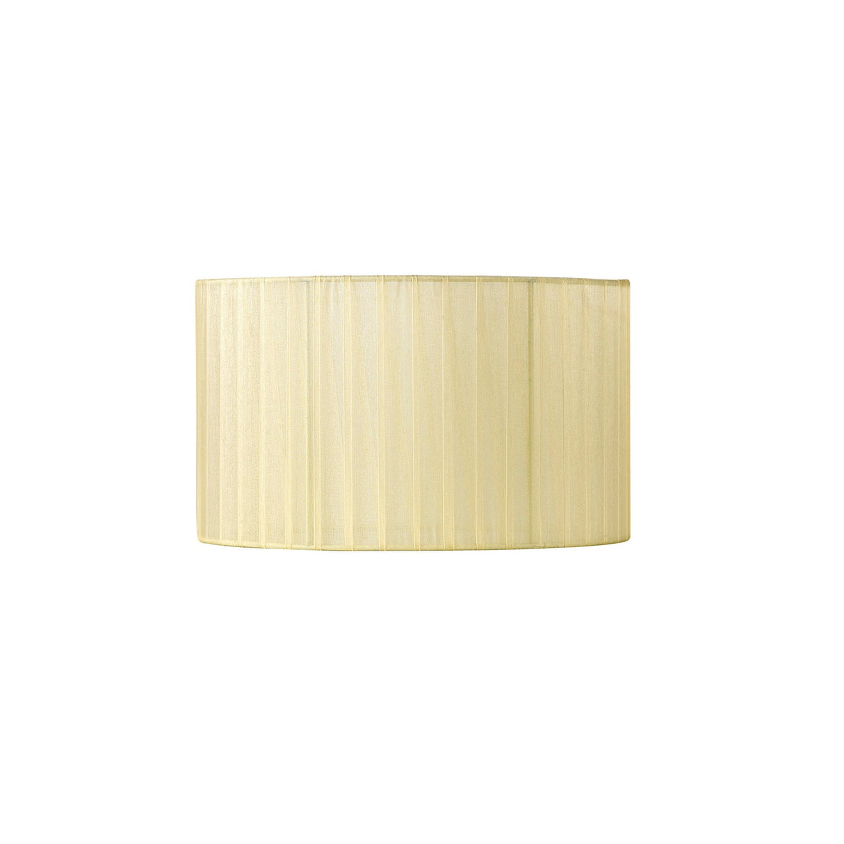 Freida Organza Table Lamp Lampshade - Cream, 30 x 19cm