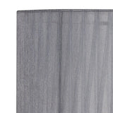 Freida Organza Table Lamp Lampshade - Grey, 30 x 18cm