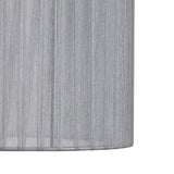 Freida Organza Table Lamp Lampshade - Grey, 30 x 18cm