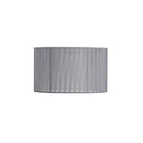 Freida Organza Table Lamp Lampshade - Grey, 30 x 18cm