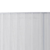 Freida Organza Wall Light Lampshade - White, 30 x 18cm
