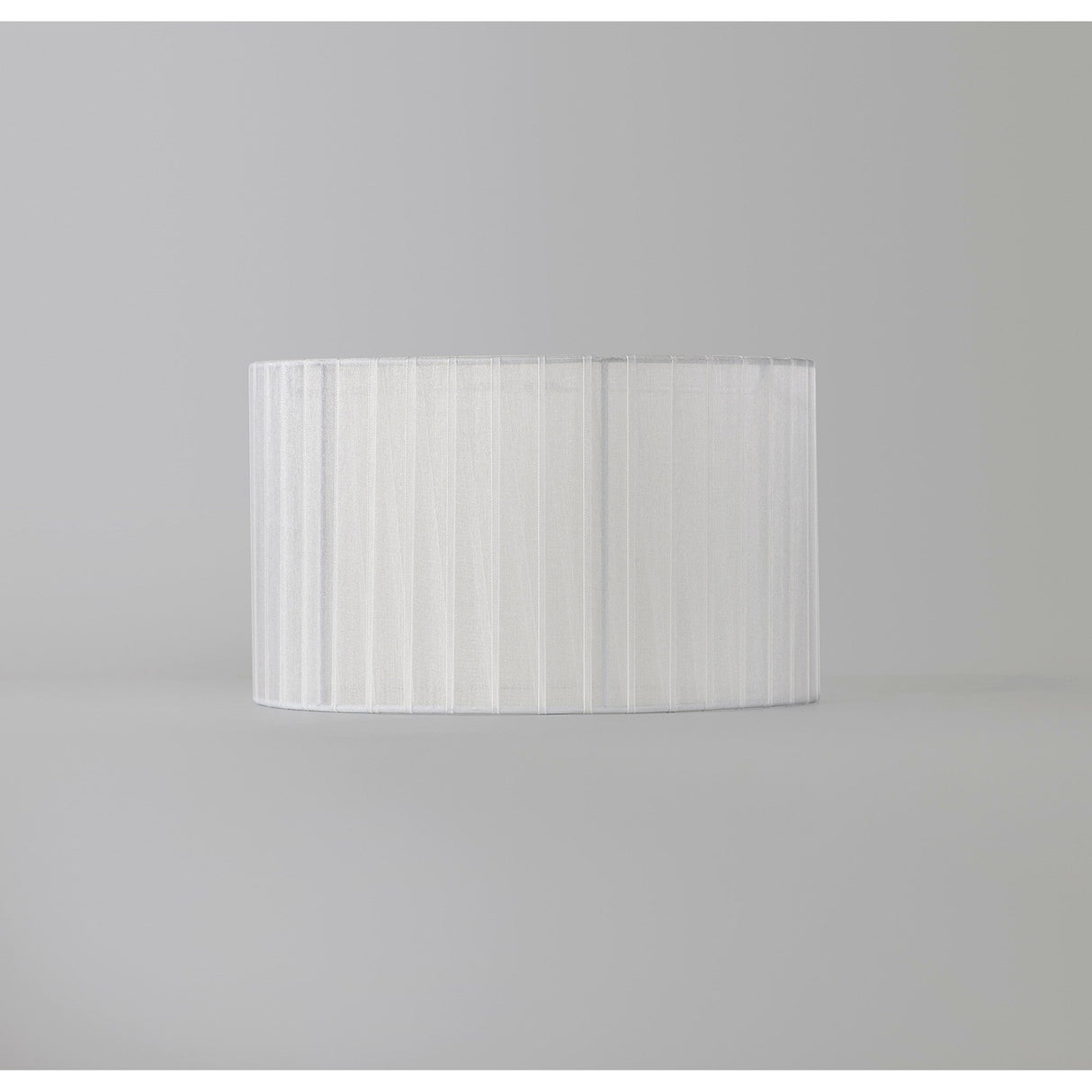 Freida Organza Wall Light Lampshade - White, 30 x 18cm