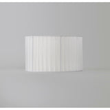 Freida Organza Wall Light Lampshade - White, 30 x 18cm