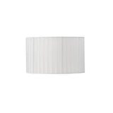Freida Organza Wall Light Lampshade - White, 30 x 18cm