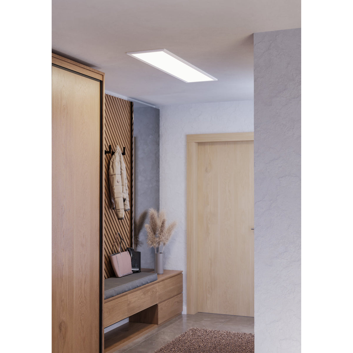 Frinarne LED Panel Light 120 x 30 x 1.1cm - White