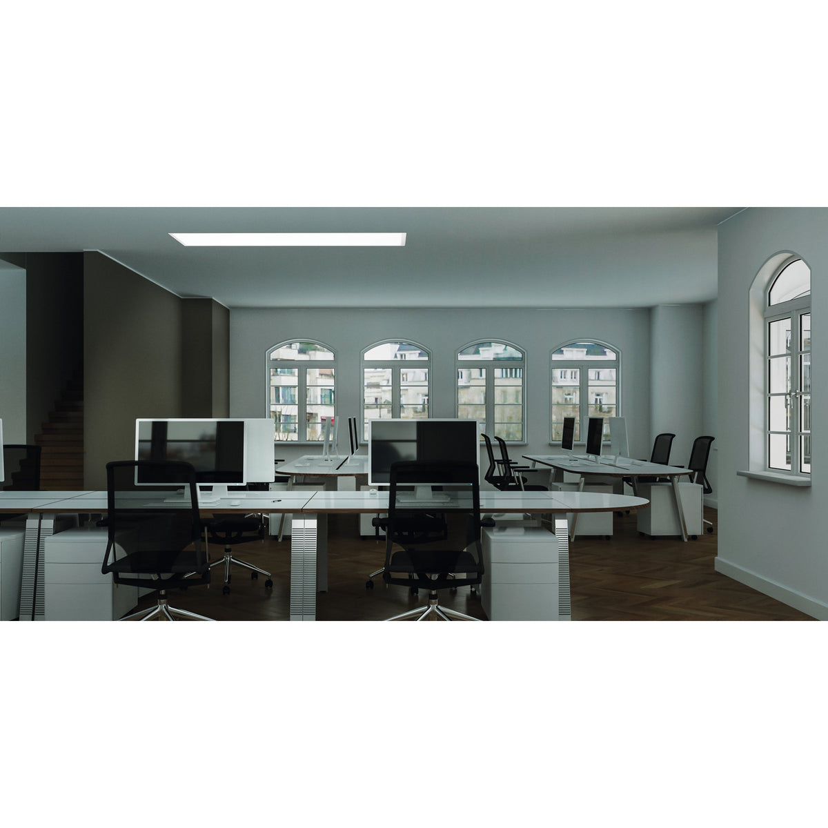 Frinarne LED Panel Light 120 x 30 x 1.1cm - White