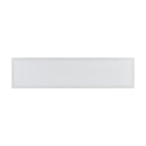 Frinarne LED Panel Light, a slim rectangular white ceiling fixture with an aluminium and steel frame and white plastic diffuser, shown on a plain white background.