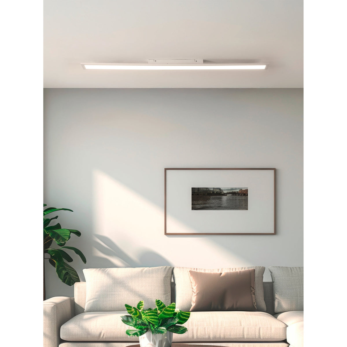 Frinarne Smart LED Panel Light 120 x 10cm - White