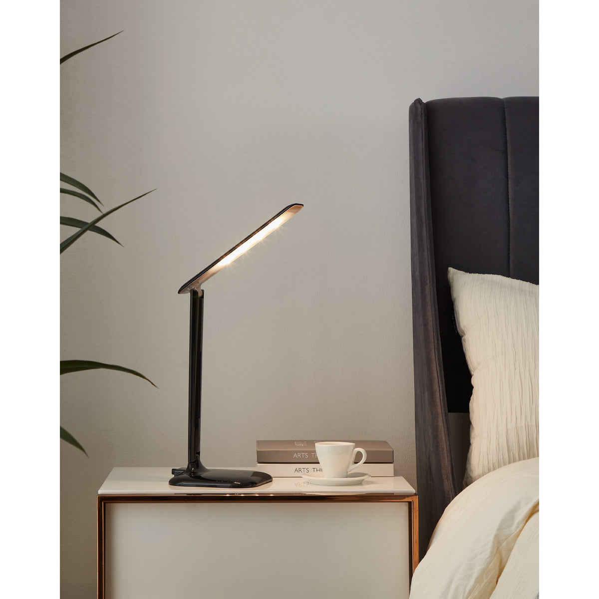 Frolmora LED Touch Table Lamp - Black