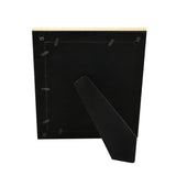 Rectangular Velvet Photo Frame with Easel Stand - Cream