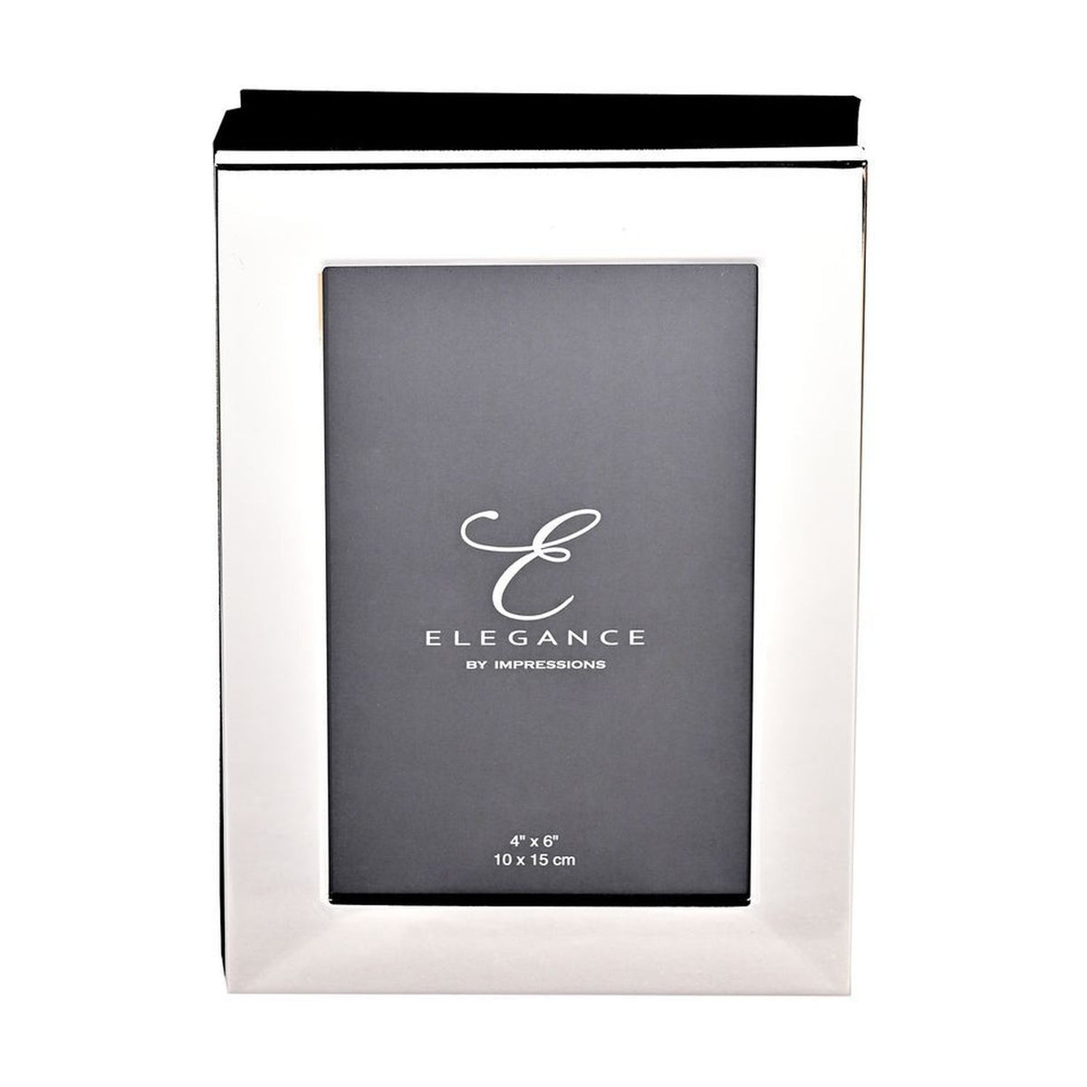 Shiny Silverplated Metal Album Photo Frame 6 x 4in - Silver