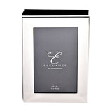 Shiny Silverplated Metal Album Photo Frame 6 x 4in - Silver