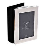 Shiny Silverplated Metal Album Photo Frame 6 x 4in - Silver