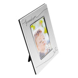 Grandson 2 Tone Silverplated Photo Frame 6 x 4in - Silver
